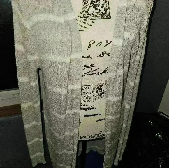 Doe & Rae Womans Long Cardigan Size L - Picture 3 of 11
